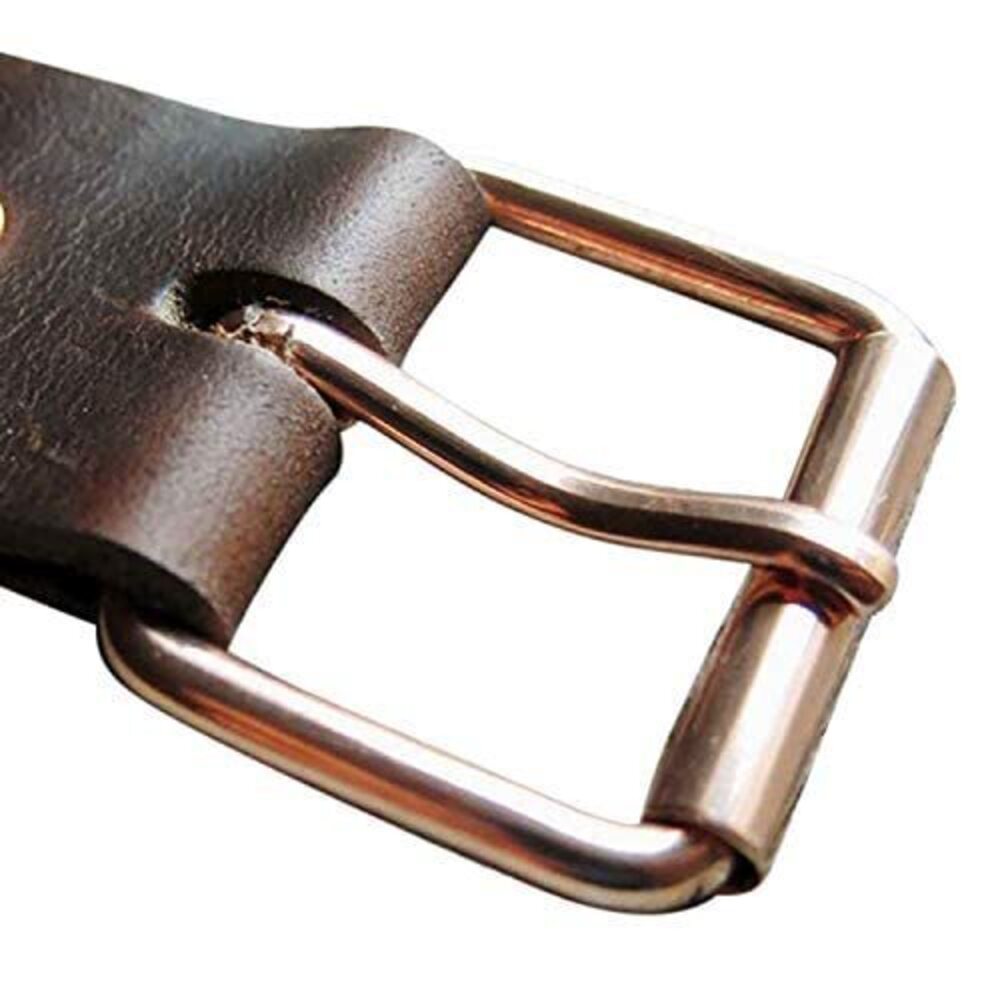5722 COPPER BELT BUCKLE - 1.5" 1 1/2" 38mm - Pure Solid Copper Custom Made
